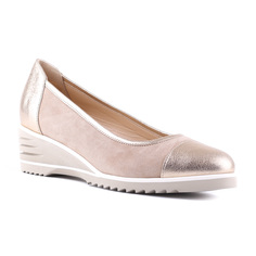 Туфли женские Donna Soft DS0769SB бежевые 38 RU