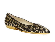Балетки женские Pollini PA11021G0JPA200A черные 40 RU