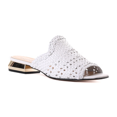 Мюли женские Donna Soft MOT1363P белые 37 RU