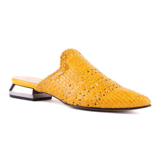 Мюли женские Donna Soft MOT1330 желтые 40 RU