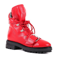 Ботинки женские Renzi R572100_2 красные 38 RU