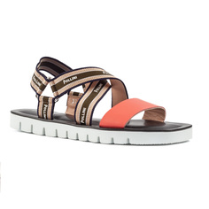 Сандалии женские Pollini SA16382GOATD0502 разноцветные 37 RU