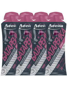 Энергетический гель Арена Батарейка с гуараной, со вкусом сливы, 4 штуки