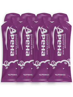 Энергетический гель Арена Первая со вкусом черники, 4 штуки