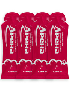 Энергетический гель Арена Первая со вкусом клюквы, 4 штуки