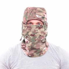 Балаклава-маска Keotica Active мембрана на флисе multicam 581016 ONESIZE