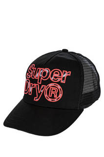 Бейсболка женская Superdry G90102MT black черная OS