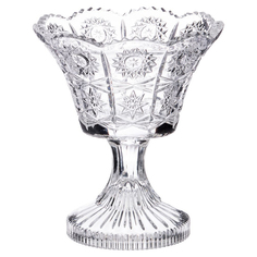 Конфетница Lefard, Muza Crystal, 12x12x14 см, на ножке