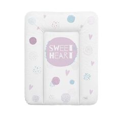 Матрац пеленальный Ceba Baby 70*50 см мягкий на комод Lolly Polly Love 2 W-143-120-620