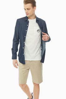 Рубашка мужская North Sails 663530 C002 синяя XXL