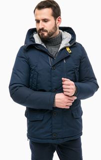 Пуховик мужской Parajumpers RU03 синий XXL