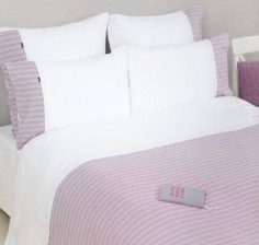 Пододеяльник с наволочками LUXBERRY JERSEY розовый 200х220/50х70