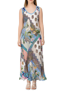 Платье-сарафан женское Helmidge 8521 голубое 14