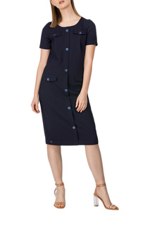 Платье женское Helmidge 8250 синее 16