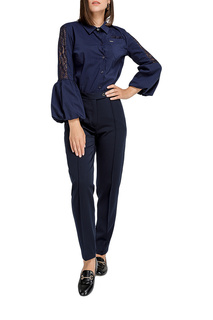 Блуза женская Helmidge 8804 синяя 12