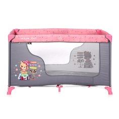 Манеж Lorelli Moonlight 1 Розовый/Pink Travelling 2046