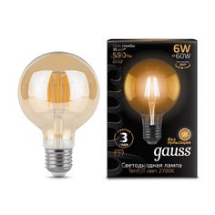 Лампочка Gauss 105802006 E27 6W