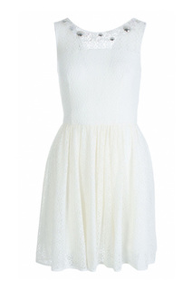Платье женское Blugirl 80427 белое 42 IT