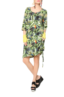 Платье женское KATA BINSKA TERI 190457 зеленое 52 EU