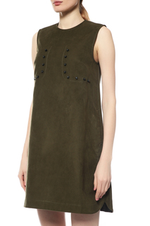 Платье женское SPORTMAX 29-SP22261179 зеленое 40 IT