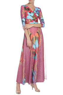 Платье женское SHELTER ПЛ665/ фиолетовое 42 RU
