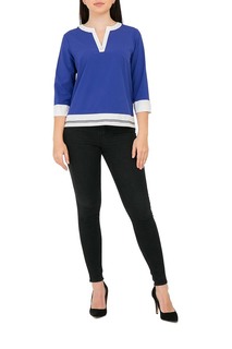 Блуза женская Mankato М-987(10) синяя 52 RU