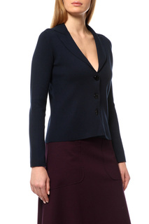 Кардиган женский Cruciani CD21.270 синий 44 IT
