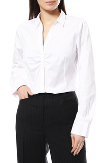 Блуза женская COMMA 85.899.11.0927 белая 42 DE