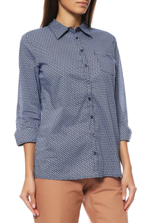 Блуза женская COMMA 80.899.11.1719 синяя 34 DE