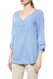 Блуза женская COMMA 80.899.11.1720 голубая 36 DE