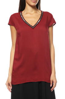 Блуза женская COMMA 88.704.12.4619 красная 36 DE