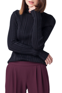 Джемпер женский Vilatte D39.408 черный 44 RU