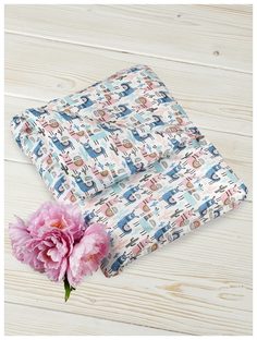 Пододеяльник AmaroBaby на молнии Ламы, бязь, 147х112 см