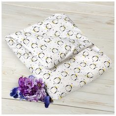 Пододеяльник AmaroBaby на молнии Пингвины, бязь, 147х112 см