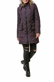 Парка женская DizzyWay 19330 фиолетовая 52 RU