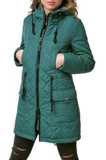 Парка женская DizzyWay 19330 зеленая 58 RU