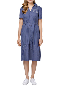 Платье женское Helmidge 7094 синее 14 UK