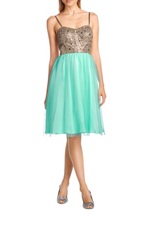 Платье женское Apart 26217 зеленое 42 DE