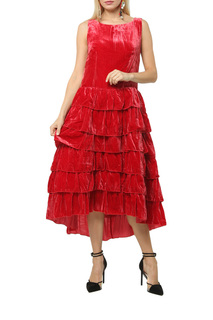 Платье женское LISA BOHO ALBA 190695 красное 48 EU