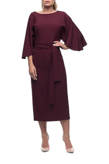 Платье женское Петербургский Швейный Дом 1246-5 красное 44 RU