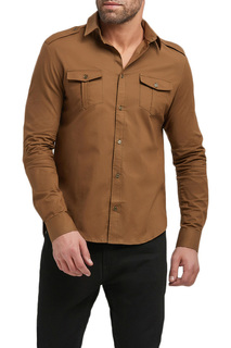 Рубашка мужская Envy Lab R23/ХАКИ коричневая XL