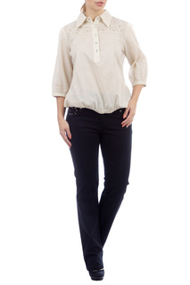 Блуза женская LAFEI-NIER T46889T-JS бежевая 5XL RU