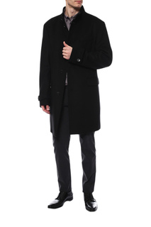 Пальто мужское BOSS BLACK 50394076 черное 58 DE