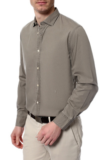 Рубашка мужская TRU TRUSSARDI 524101 бежевая S