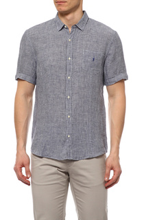 Рубашка мужская TRU TRUSSARDI 524243 синяя L