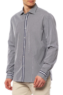 Рубашка мужская MARINA YACHTING 410275225020 синяя 40 IT