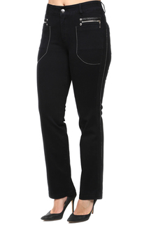 Брюки женские LAFEI-NIER X24921RT черные 25 RU