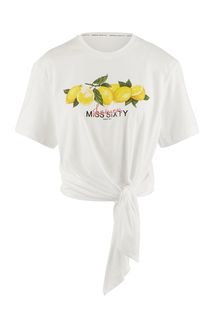 Футболка женская Miss Sixty SJ4550CE9135000000 белая XS