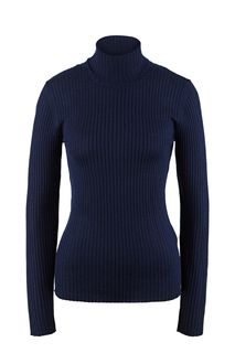 Водолазка женская Selected 16064917 синяя XS