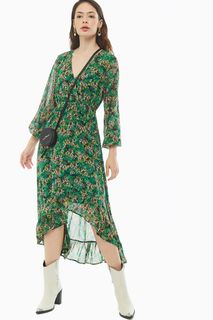 Платье женское Vero Moda 10233866 зеленое S